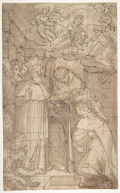 Saint Hyacinth Receiving the Dominican Habit — Aurelio Lomi