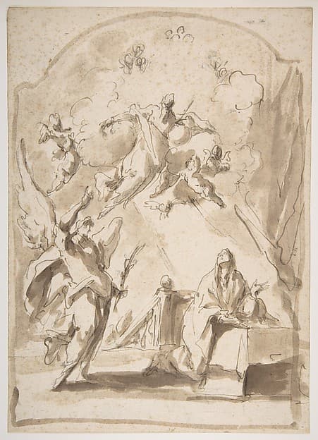 The Annunciation — Giovanni Antonio Pellegrini