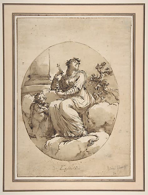 Allegorical Figure of Chastity — Filippo Pedrini