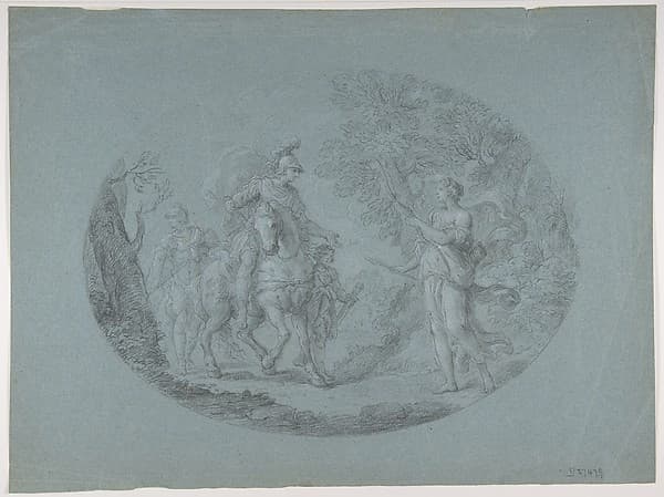 Venus Disguised as a Huntress Appears to Aeneas (Aeneid I: 305 ff.) — Stefano Pozzi