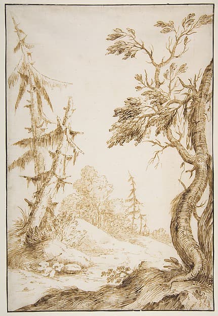 Clearing in a Wooded Landscape — Marco Ricci