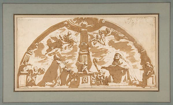 Two Saints in Adoration — Ventura Salimbeni