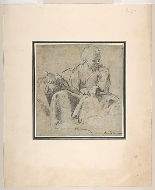 Study for a Figure of Saint Joseph — Bartolomeo Schedoni