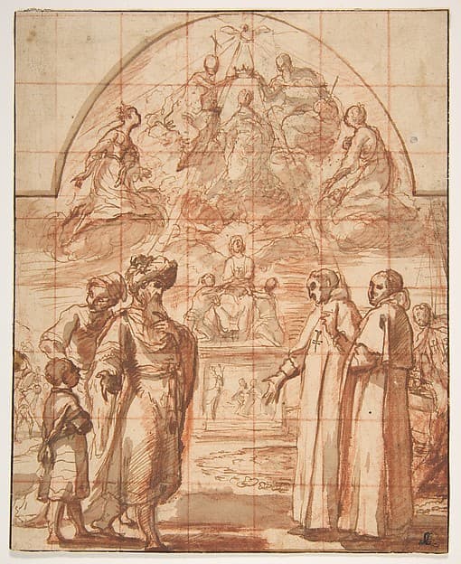 Allegory of the Trinitarian Order — Alessandro Tiarini