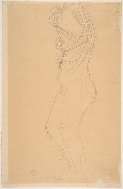 Figure Disrobing — Auguste Rodin