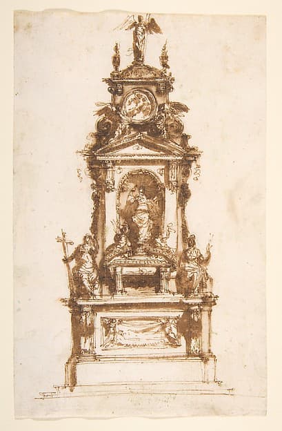 Design for an Altar Erected for the Holy Week — Mauro Antonio Tesi