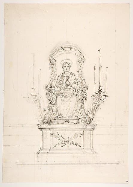 Saint Peter Enthroned — Luigi Vanvitelli