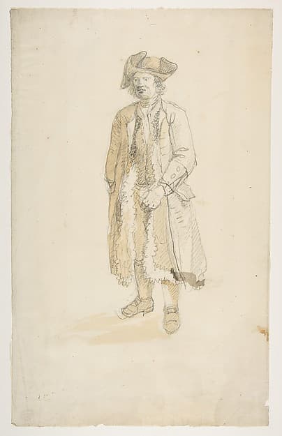 Man Standing in Three-Quarter View Facing Left — Francesco Zuccarelli