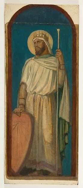 Hezekiah, King of Judah — Hippolyte Flandrin