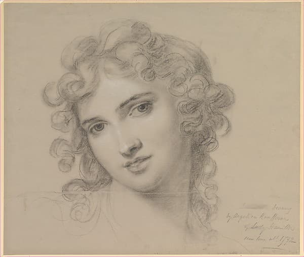 Portrait of Emma Hamilton — Angelica Kauffmann