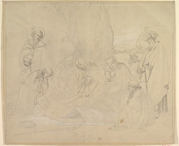 The Lamentation — Johann Friedrich Overbeck