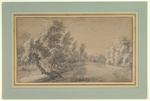 River Landscape — Anthonie Waterloo