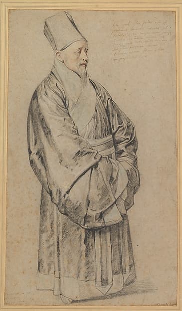 Portrait of Nicolas Trigault in Chinese Costume — Peter Paul Rubens