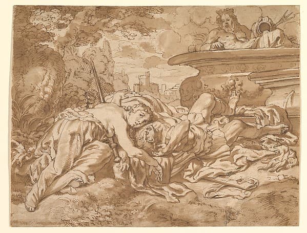 Pyramus and Thisbe — Cornelis Schut