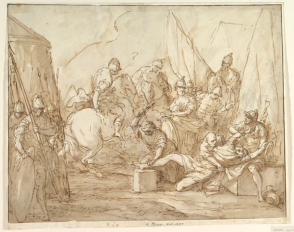 Scene from Ancient History — Giuseppe Piattoli