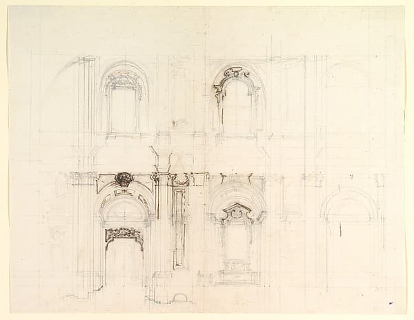 Design for a Church Interior — Luigi Vanvitelli