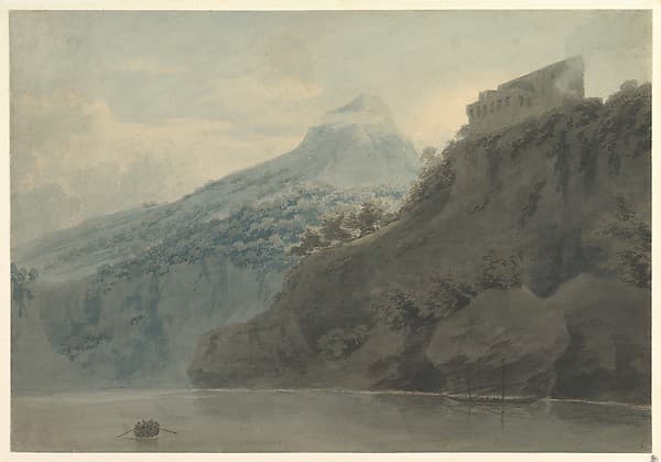 On the Gulf of Salerno near Vietri — John Robert Cozens