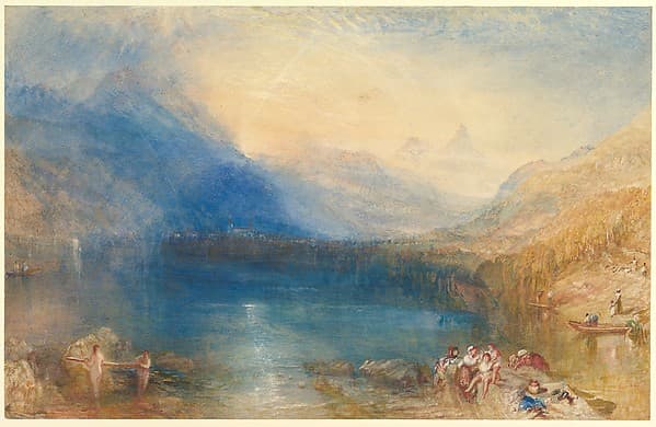 The Lake of Zug — Joseph Mallord William Turner