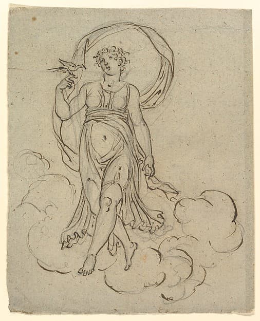 Venus with a Dove — Nicolai Abraham Abildgaard