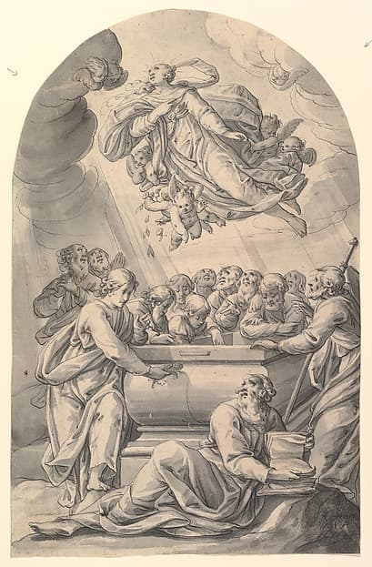 The Assumption of the Virgin — Johann Christophorus Storer
