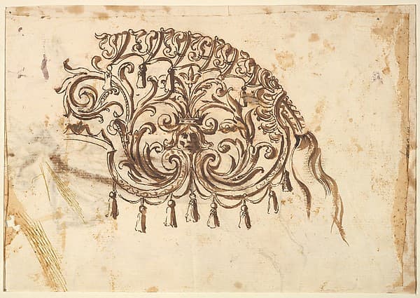 Textile Design for a Horse Cover — Baccio del Bianco