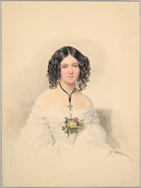 Countess Hélène Esterházy, née Countess Bezobrazov — Moritz Michael Daffinger