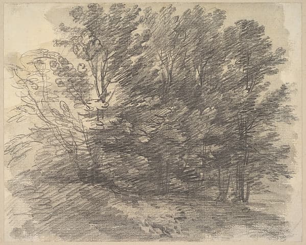 A clump of trees — Thomas Gainsborough