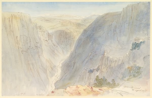 Agia Paraskevi, Epirus, Greece — Edward Lear
