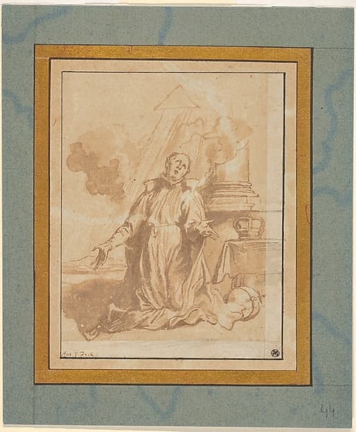 The Blessed Aloysius Gonzaga in Ecstasy — Anthony van Dyck