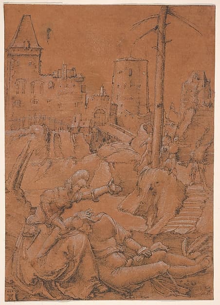 Samson and Delilah — Albrecht Altdorfer