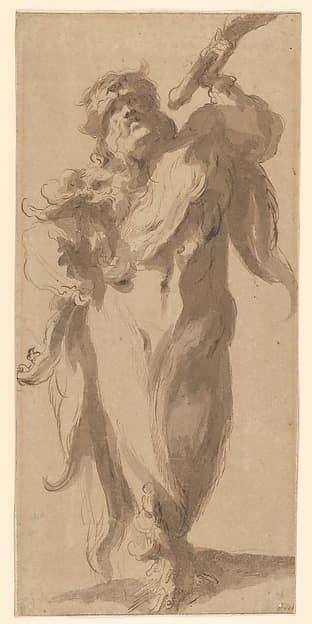 Samson (or Hercules?) — Jacques Bellange