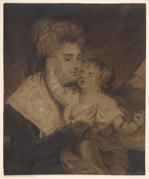 Lady Dashwood and Her Son — Charles Howard Hodges