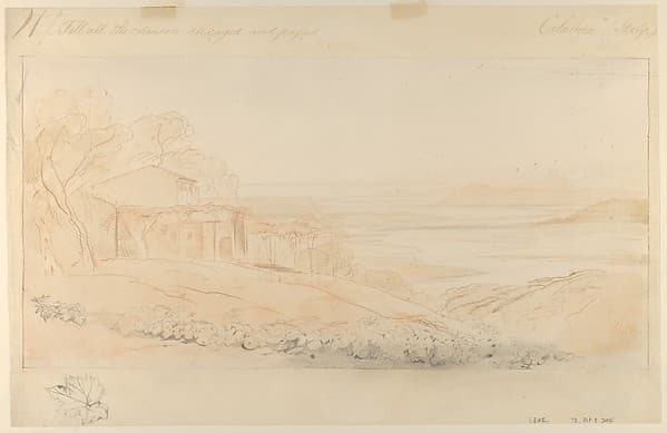 Pentedatelo, Calabria, Italy — Edward Lear