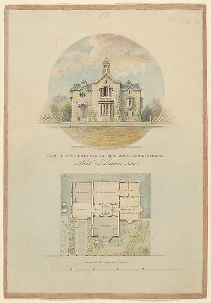 Kirri Cottage for Julia Jackson Davis — Alexander Jackson Davis