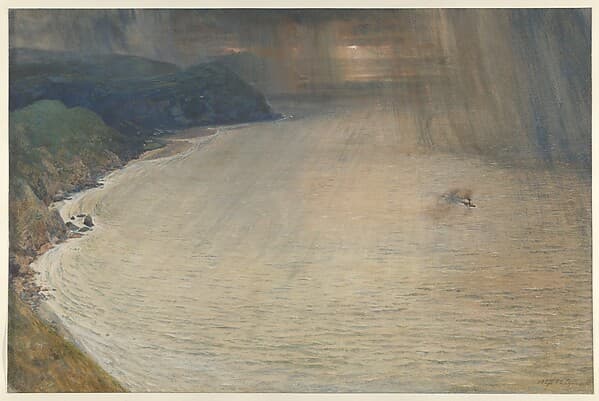 The West Wind, Lynmouth — Sir Edward John Poynter