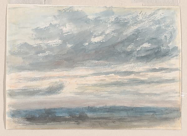 Cloud study — John Constable