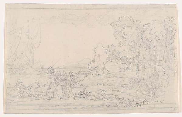 Rinaldo rescued from Armida — Benjamin West