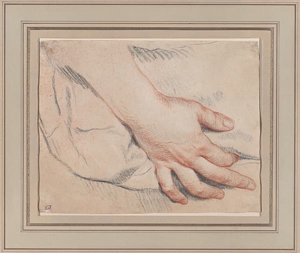 Study of a Hand — Jean-Baptiste Greuze