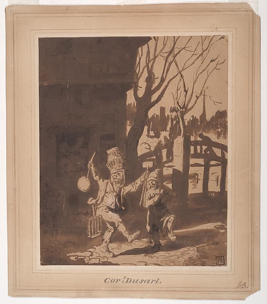 The Baker's Children Playing — Cornelis Dusart