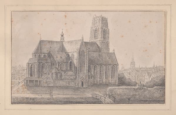 View of the Laurenskerk, Rotterdam — Gerrit van Battem
