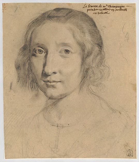 Portrait of Charlotte Duchesne — Philippe de Champaigne