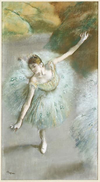 Dancer in Green — Edgar Degas