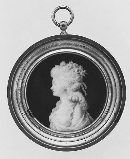 Portrait of a Young Woman — Piat Joseph Sauvage