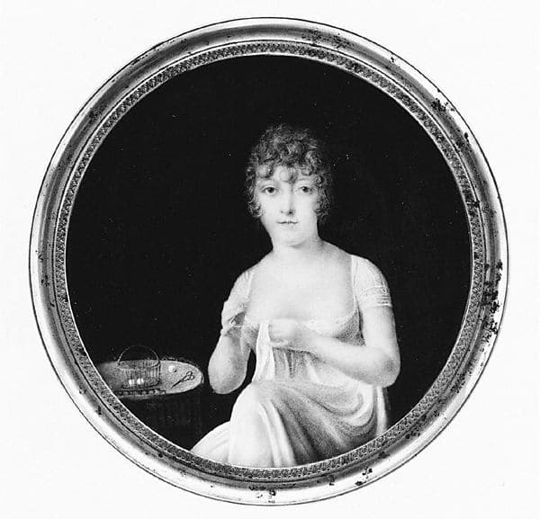 Madame Jean-Baptiste Isabey (Jeanne Laurice de Salienne, died 1829) — Jean-Baptiste Isabey