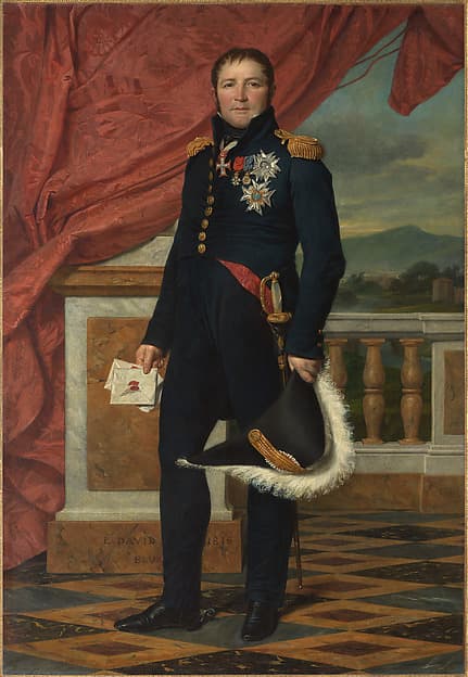 General Étienne-Maurice Gérard (1773–1852) — Jacques Louis David