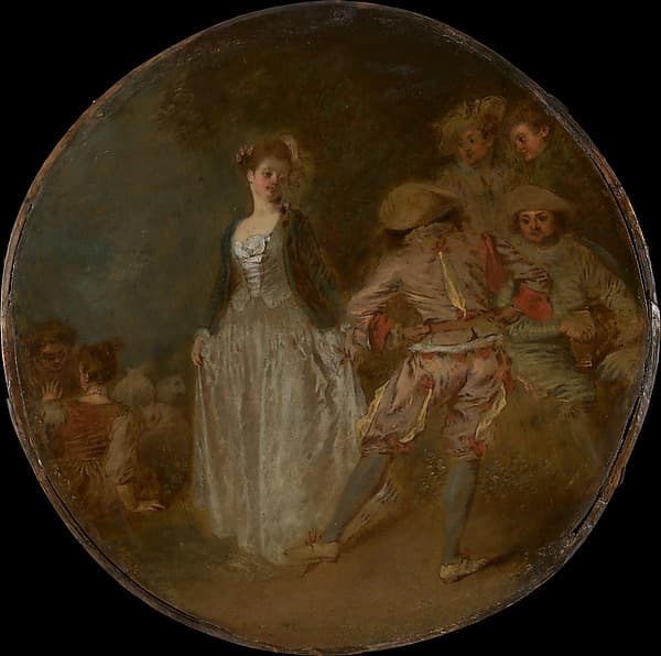 The Country Dance — Antoine Watteau