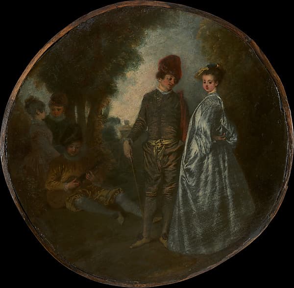The Cascade — Antoine Watteau