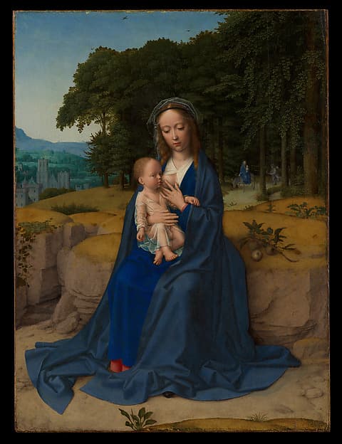 The Rest on the Flight into Egypt — Gerard David