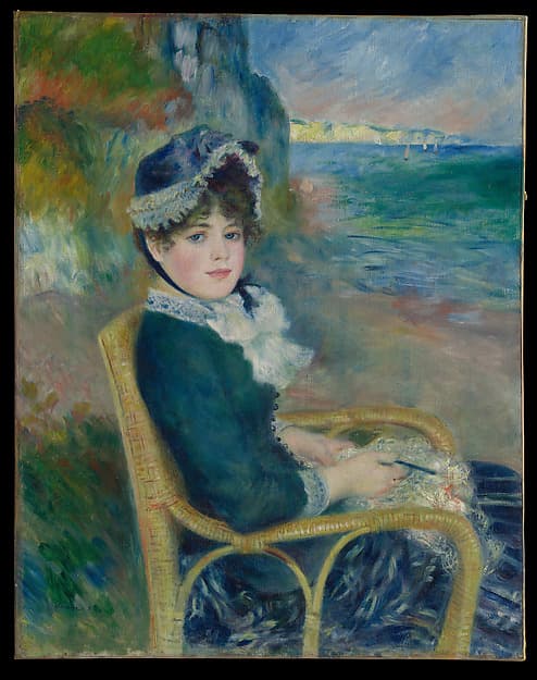 By the Seashore — Auguste Renoir