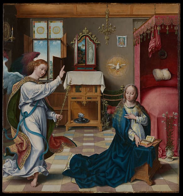 The Annunciation — Joos van Cleve